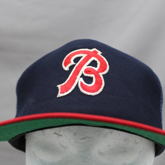 Buffalo Bisons Hat (VTG) - Crested Trucker Hat by New Era - Adult Snapback - Picture 2 of 8